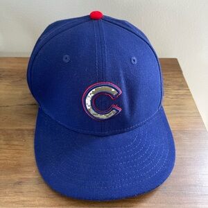 Chicago Cubs New Era Authentic Collection On Field 59FIFTY Fitted Hat - 7 1/8
